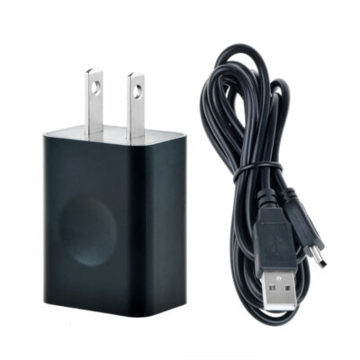 Charger Cable + Power Plug for OneTouch Verio IQ Blood Glucose Monitoring Meter