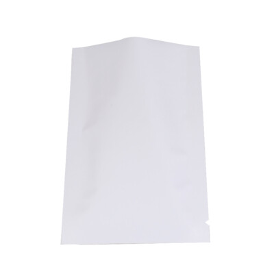 100 pcs Double-Sided Matte White Heat Sealable Pouch w/ Tear Notch (2.25x3.5'')