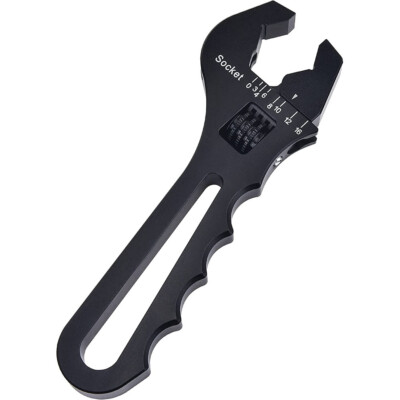 1/2/3x 3AN-16AN Adjustable Wrench Aluminum Tool Spanner for Hose End Fitting