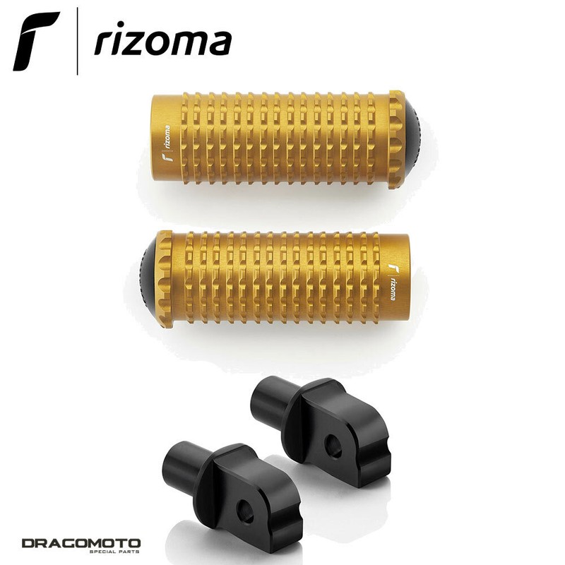 Aprilia Tuono 1100 V4 2021-2022 Repose-Pieds Extreme Rizoma Pe631g Pe858b Or