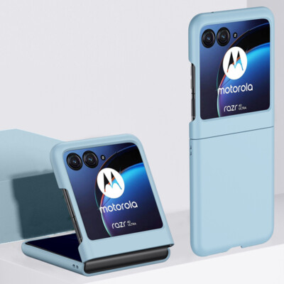 For Motorola Razr+ Plus (2023) Case Slim Matte Hard Back Cover+Screen Protector