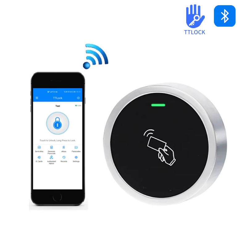 TTLock Mini Smart Access Control RFID Reader 13.56Mhz IC S7 Access Control Card