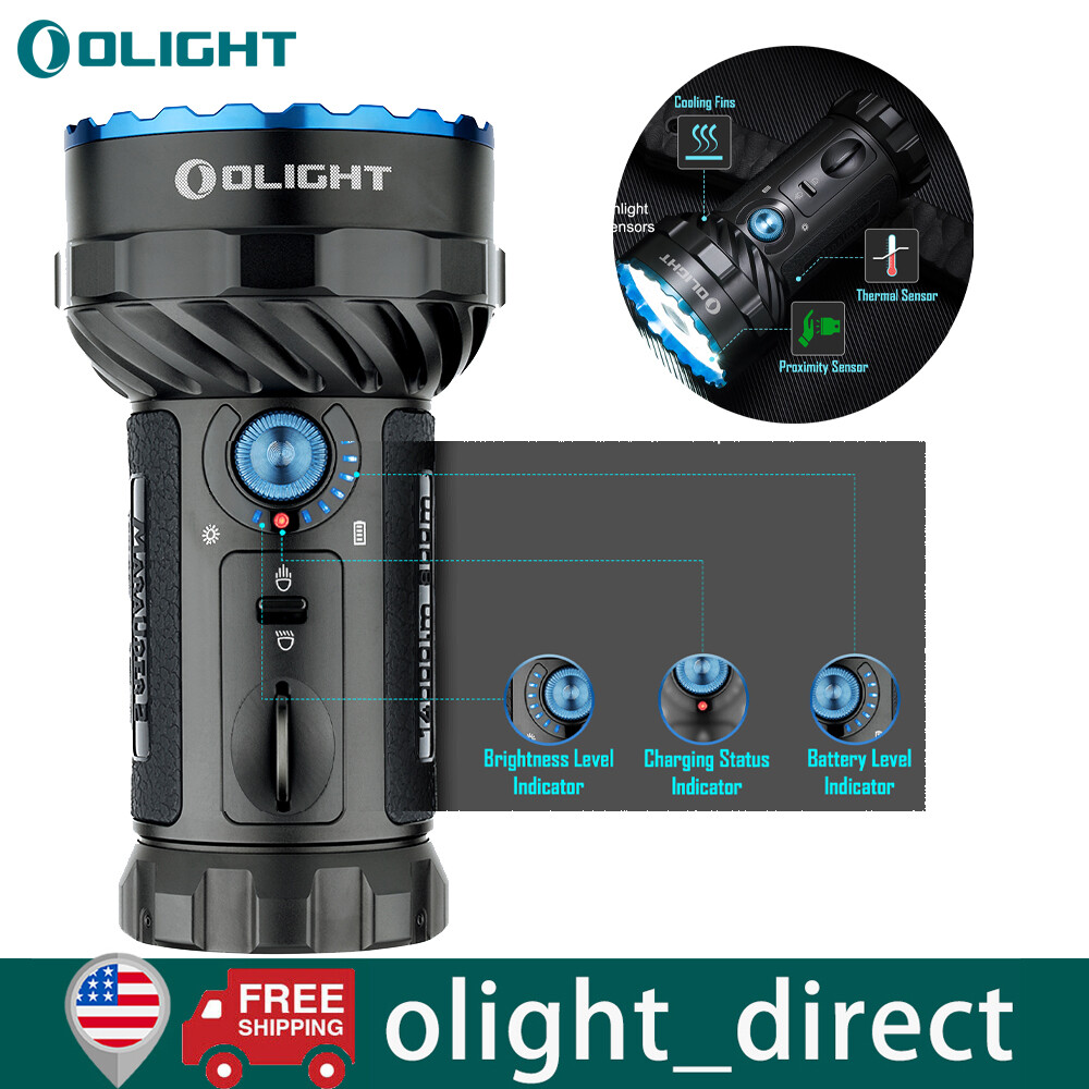 OLIGHT Marauder 2 14000 lumen Rechargeable Flashlight Bright OLIGHT Marauder 2 14000 lumen Rechargeable Flashlight Bright