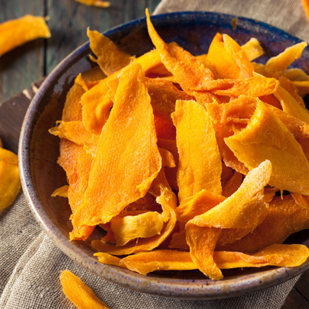 Mango getrocknet Scheiben ungeschwefelt naturbelassen ungezuckert Mango 500g