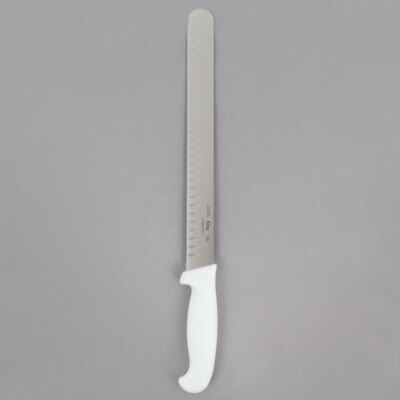  Choice 12'' Granton Edge Slicing Knife, NSF Listed (select color below)
