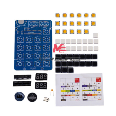 DIY Calculator Electronic Production Kit 51 Microcontroller Welding Exercise New