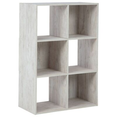 35.43 6 Cube Organizer Whitewash Signature Design by Ashley
