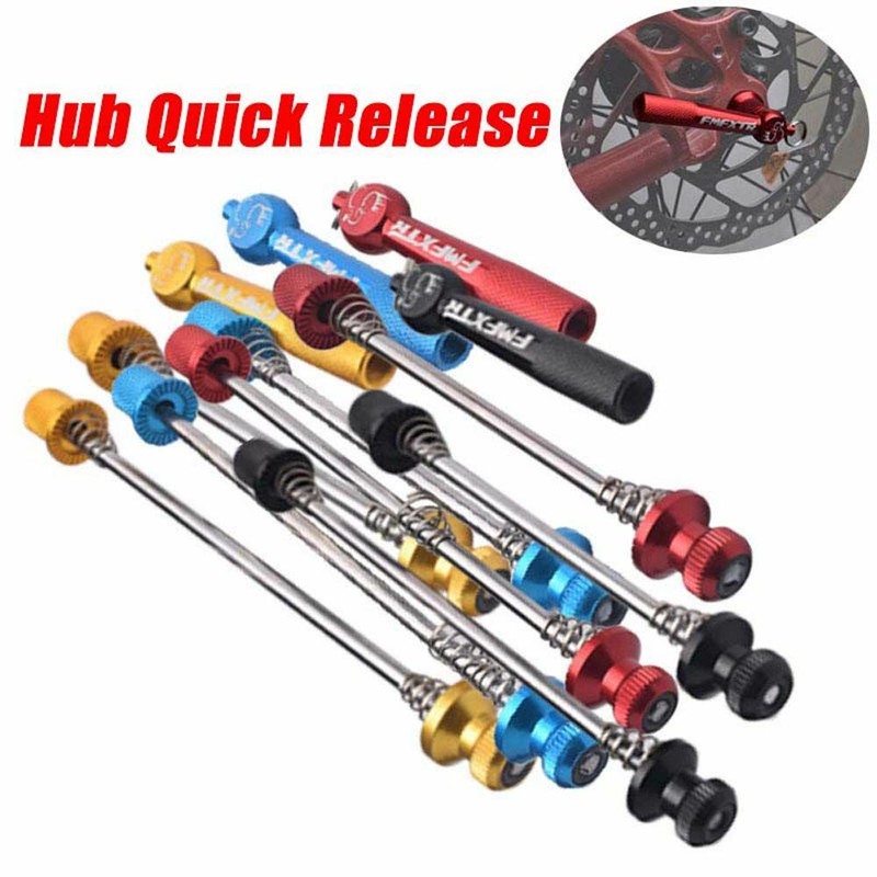 Road Bike Wheel MTB Quick Release Skewers Locking Security Anti Theft Skewer Set