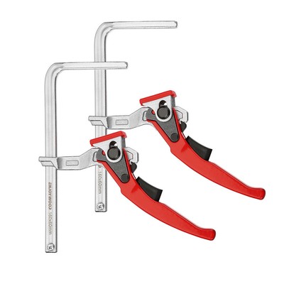2pcs Quick Release Ratchet Track Saw Clamp Guide Rail Clamp for MFT Table 
