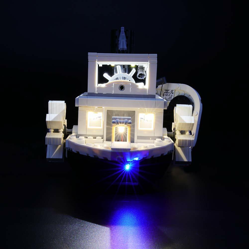 LED Lighting Beleuchtung Licht Set Für Lego 21317 Steam boat Willie Spielzeug