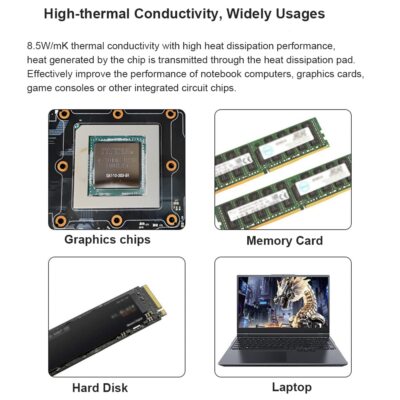 PTM7950 40X80X0.2Mm Phase Change GPU Thermal Pad High Conductive Silicone Grea