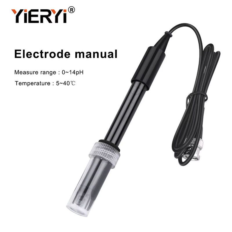Pen Type PH Electrode Sensor BNC Connector Probe Pool Water Factory Industry Exp