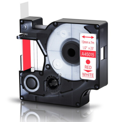 D1 Label Tape 45015 S0720550 for Dymo LabelManager 160 280 PnP 360D 210D 420P US