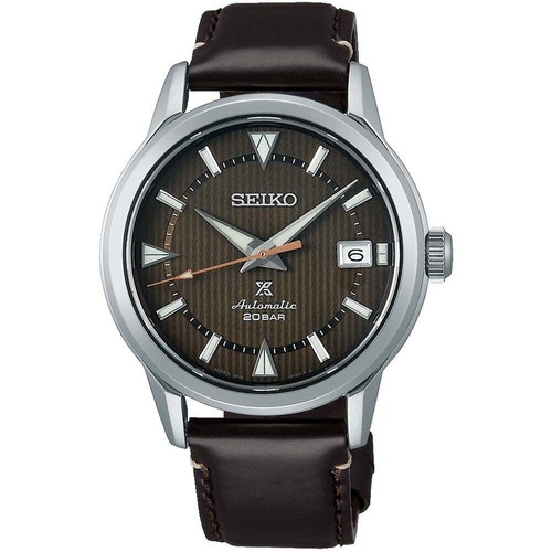 Pre-owned Seiko Prospex 1959 Alpinist Automatic Forest Brown Dial Japan Men Watch