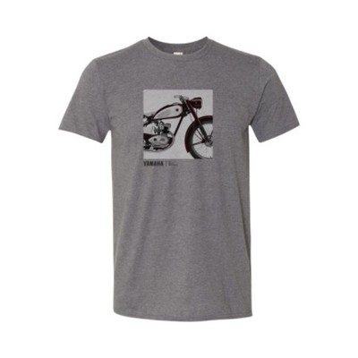 Yamaha - Classic Adult Mens 100% Pre-Shrunk Cotton T-Shirts - Heather Graphite