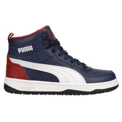 

Puma Rebound Rugged High Top Youth Boys Синие кроссовки Повседневная обувь 38824303, Синий, Puma Rebound Rugged High Top Youth
