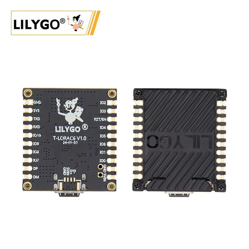 ® T-LoRaC6 Main ESP32-C6 LoRa Module SX1262 868MHz 915MHz LoRaWAN Long Range Low