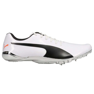

Puma Evospeed Electric 10 Track Spikes Мужские белые кроссовки Спортивная обувь 194475, Белый, Puma Evospeed Electric 10 Track Spikes