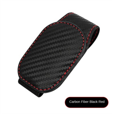 Leather Car Sun Visor Clip - Magnetic Glasses/Sunglasses, Card & Ticket Holder~~