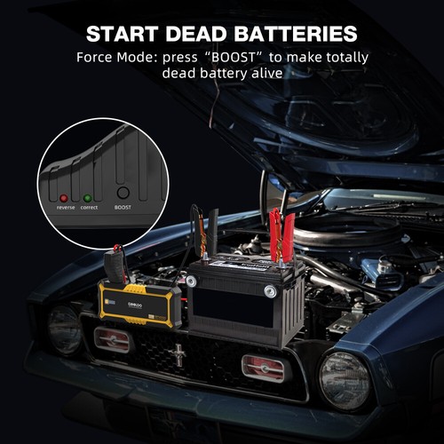 GOOLOO 4000A Peak 26800mah Car Jump Starter Battery Charger Portable Jump Box US