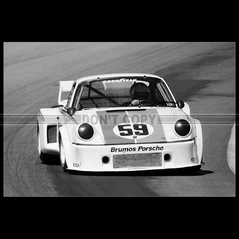 Photo A.039341 Brumos Porsche 934-5 Gregg-Wollek Mosport Trans-Am 1977