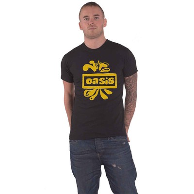 Oasis Drawn Band Logo T Shirt