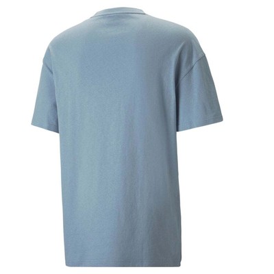 

Мужские синие повседневные топы Puma Classics Oversized с круглым вырезом и короткими рукавами 536, Синий, Puma Classics Oversized Crew Neck Short Sleeve T-Shirt
