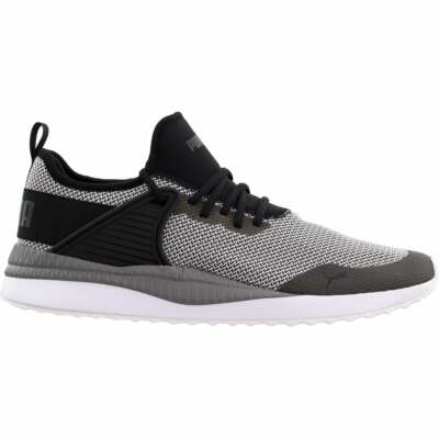 

Puma 365282-01 Mens Pacer Next Cage Gk Lace Up Кроссовки Обувь Повседневная - Черный, Puma Pacer Next Cage Gk Lace Up
