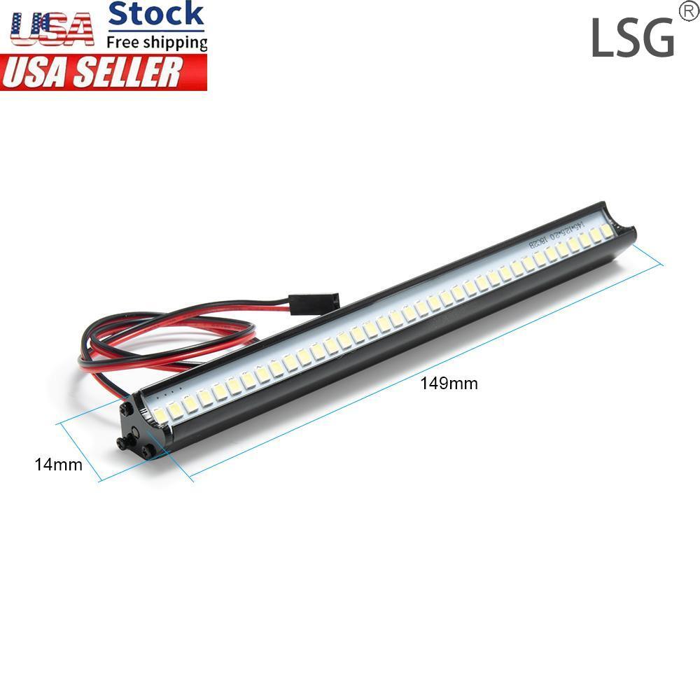 Super Bright 36 LED Light Bar Metal Roof Lamp For / Jeep TRX-4 1/10 RC Car