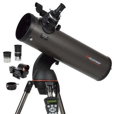 - NexStar 130SLT Computerized Telescope - Compact and Portable - Newtonian Re...