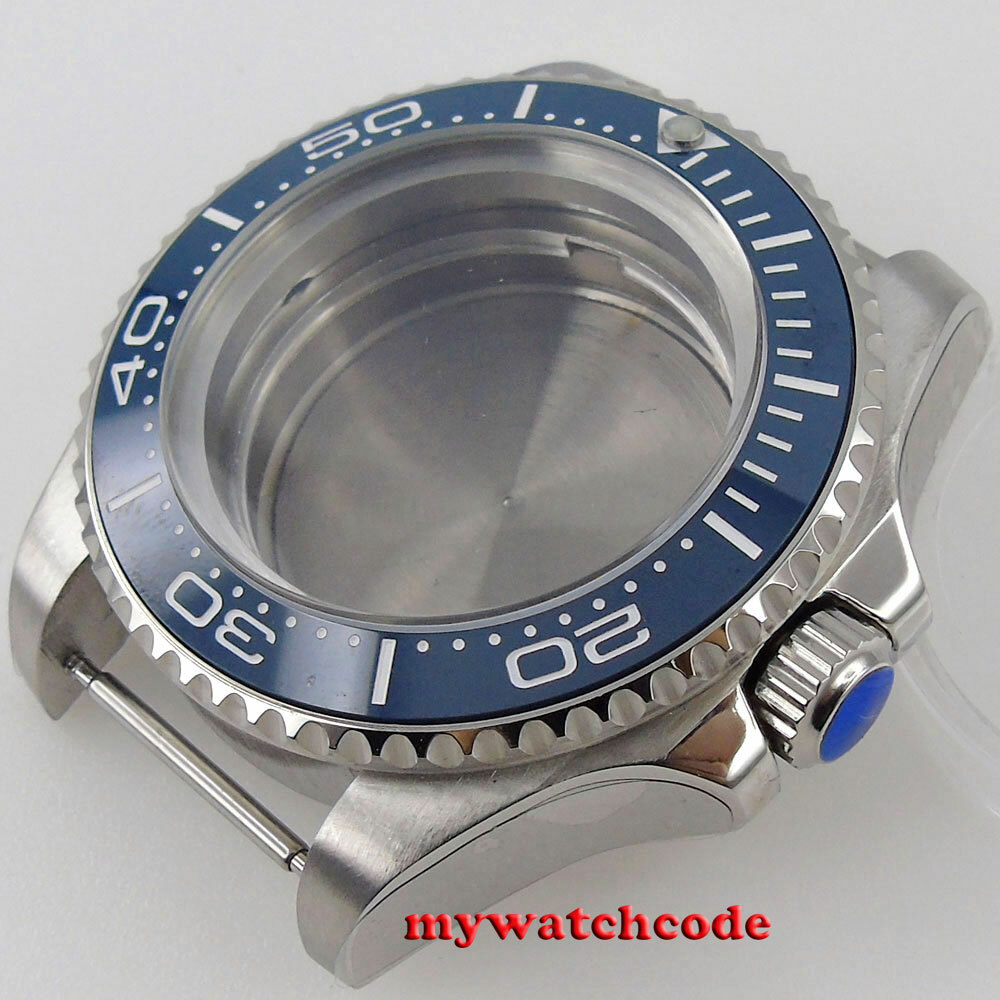 Solid 44mm Watch Case fit NH35 NH36 eta 2836 2824 2813
