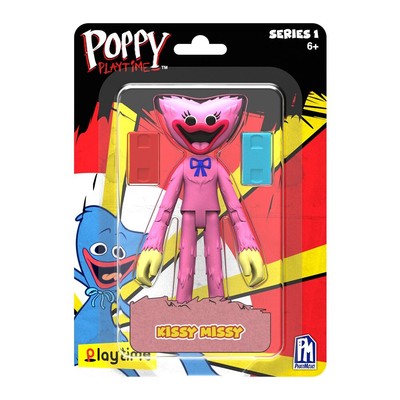 POPPY PLAYTIME - Kissy Missy Action Figure (5'' Posable Figure, Series 1)