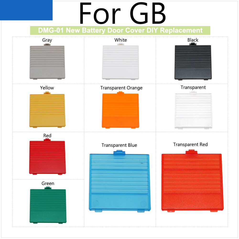 Replacement Classic Game Boy Cover GB Battery Cover | DMG | Plastic