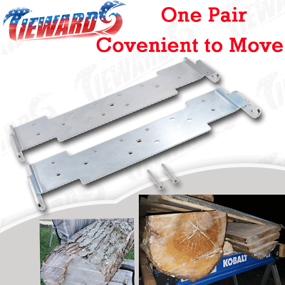 Chainsaw Mill Guide Rails Metal Bracket Fit for 6