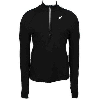 

Черная женская повседневная спортивная верхняя одежда ASICS Thermal Xp Half Zip Jacket WR2186-9, Черный, ASICS Thermal Xp Half Zip Jacket