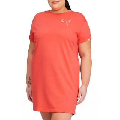 

Puma 589458-24 Womens Modern Sports Crew Neck Sweat Plus Casual - Розовый -