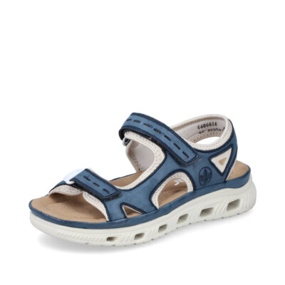 Rieker Women's Sandal Blue 64066