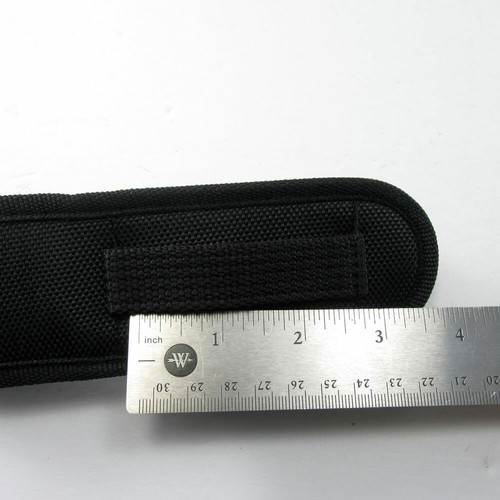 4Pcs/set Hard Boxed Reinforced Nylon Belt Sheath for 5" Folding Knife Black USA