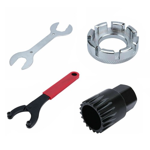 44pcs Professional Complete Bike Repair Tools Tool Kit Set Home Mechanic Cycling