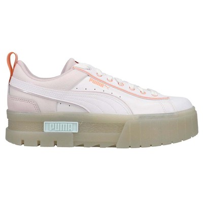 

Puma Mayze Summer Camp Platform Женские белые кроссовки Повседневная обувь 387452-01, Белый, Puma Mayze Summer Camp Platform