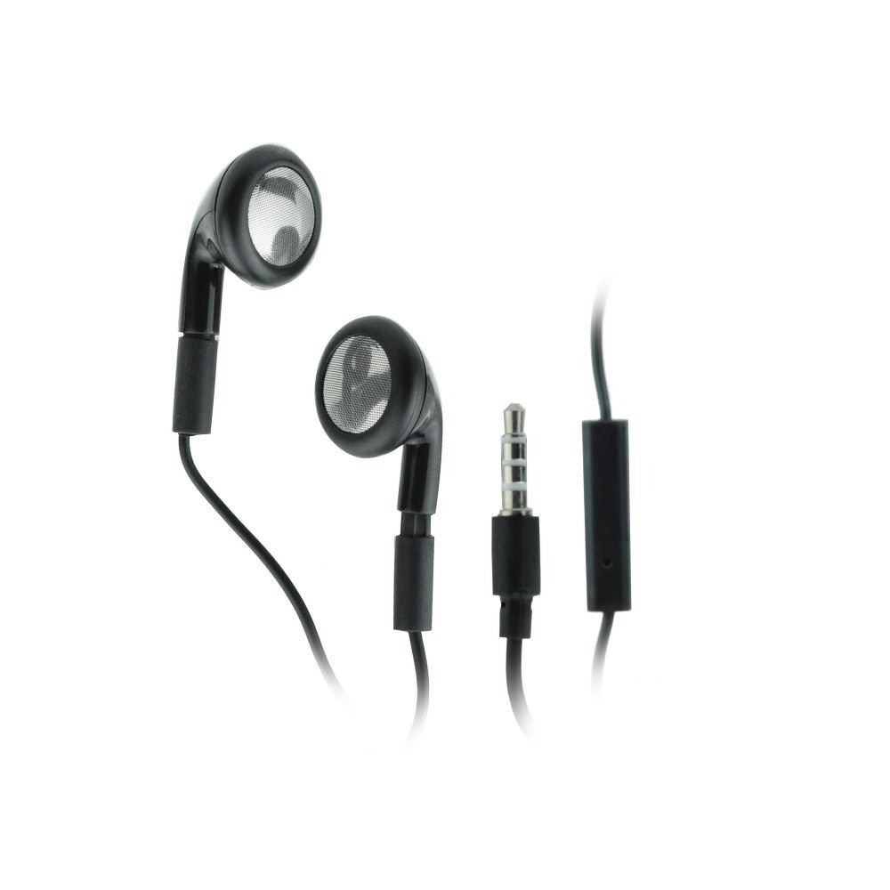 AURICOLARI CUFFIE STEREO per APPLE IPHONE 2G 3G 3GS 4S 4 4G iPAD 1 2 3 NERI