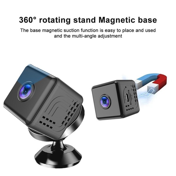 Mini Hidden Camera Wifi Home Decor Security Cam Full HD 1080P Night Vision Audio - Image 12