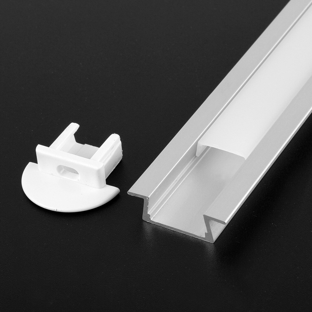 5m LED Aluprofil Aluminium Profile Alu Schiene Leiste für LED-Streifen