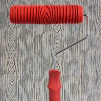  7 -inch Décoration Orange Peel Texture Roller Portable Wall Decoration Brush