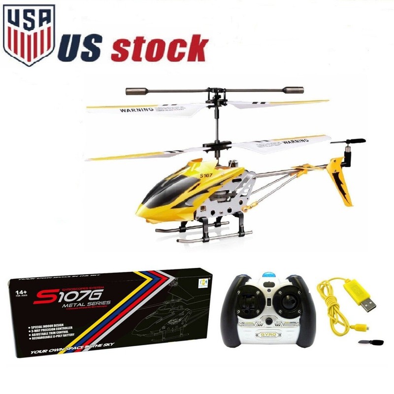 Syma RC Helicopter 3.5CH S107G Mini Aircraft Metal Remote Control