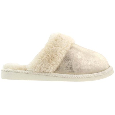 

Женские повседневные тапочки Corkys Snooze Scuff Off White 25-2001-GLD, Corkys Snooze Scuff