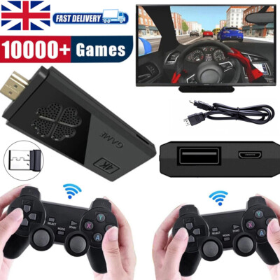 X2 Game Stick Retro Game Console 4K HD 2.4G Wireless Controller 64G 20000+ Games