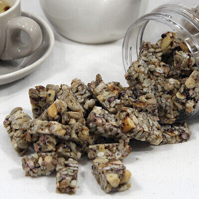 Roasted Premium Korean Pine Nut Sunflower Seed Crunch Bites Gourmet Vegan Snack 