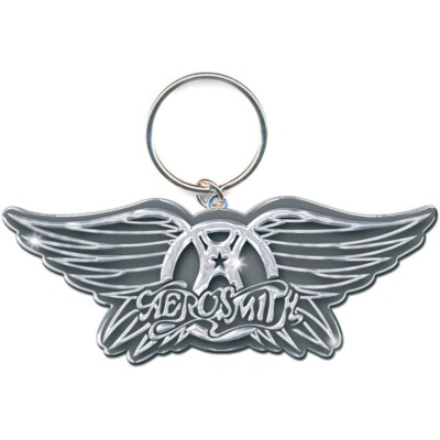 AEROSMITH official metal keyring keychain