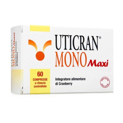 Natural Bradel Uticran Mono Maxi Integratore Alimentare, 60 Compresse